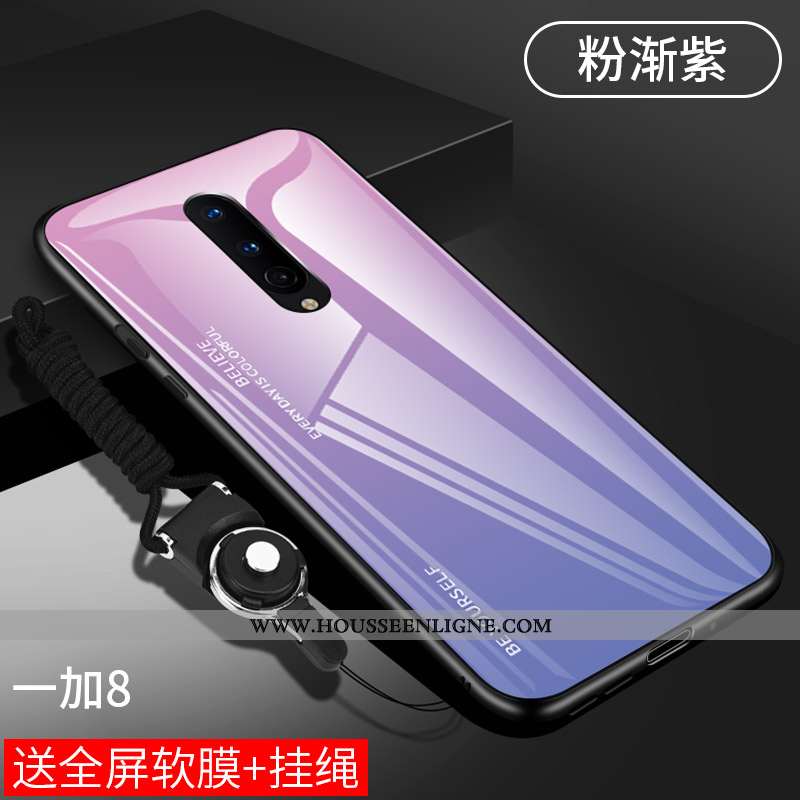 Housse Oneplus 8 Protection Verre Incassable Silicone Ultra Coque Tout Compris Verte