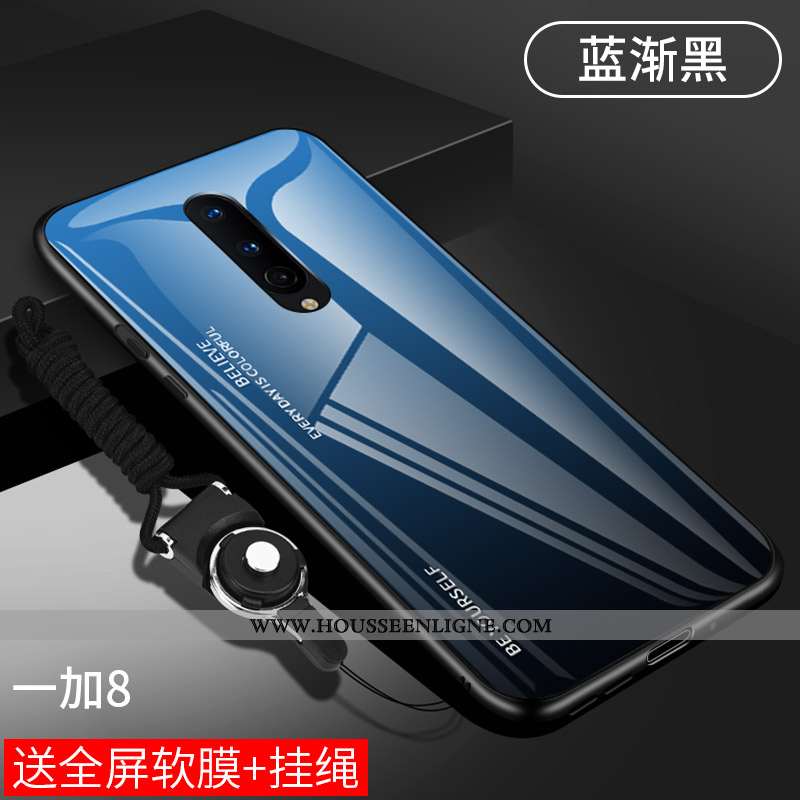 Housse Oneplus 8 Protection Verre Incassable Silicone Ultra Coque Tout Compris Verte