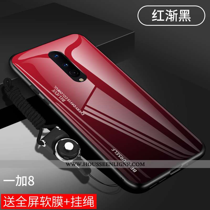 Housse Oneplus 8 Protection Verre Incassable Silicone Ultra Coque Tout Compris Verte