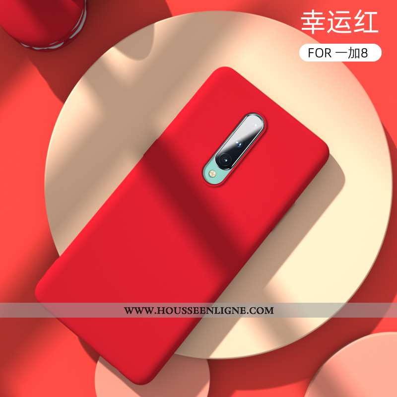 Housse Oneplus 8 Tendance Légère Étui Tout Compris Personnalité Ultra Téléphone Portable Verte