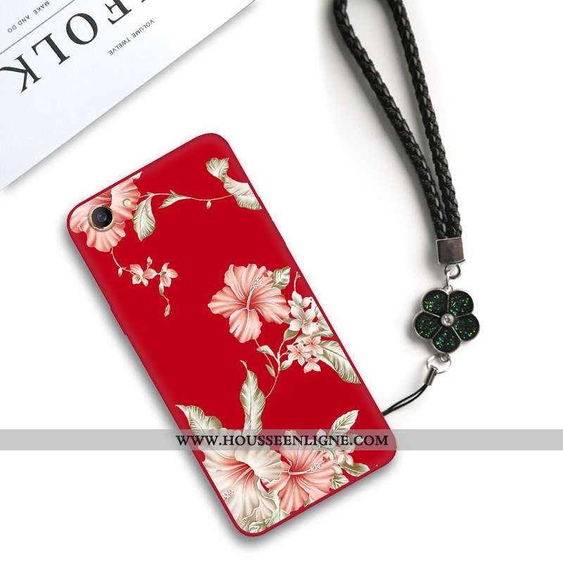 Housse Oppo A3 Fluide Doux Silicone Petit Simple Frais Amoureux Tendance Noir
