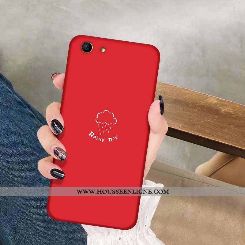 Housse Oppo A3 Personnalité Créatif Rouge Protection Coque Tendance Étui