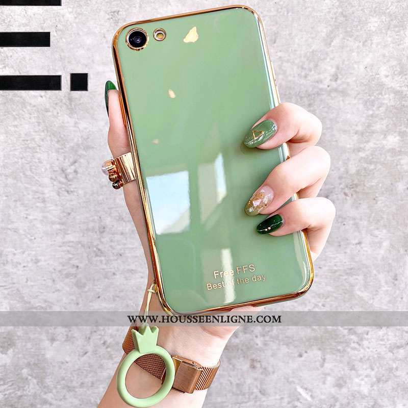 Housse Oppo A3 Protection Charmant Tout Compris Téléphone Portable Silicone Vert Incassable Verte