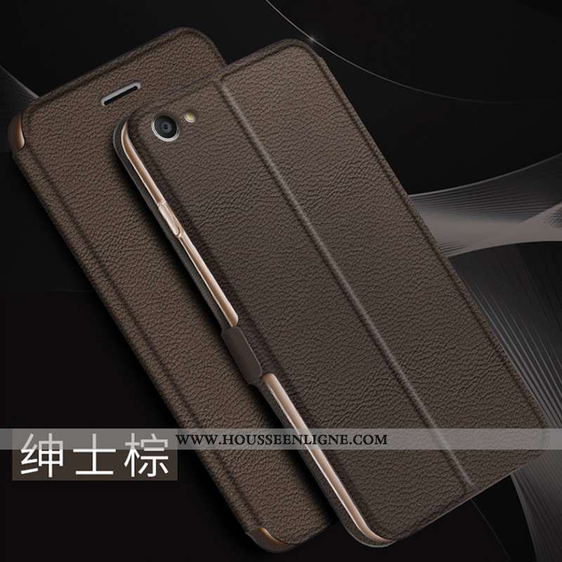 Housse Oppo A3 Ultra Tendance Protection Modèle Fleurie Légère Noir Cuir