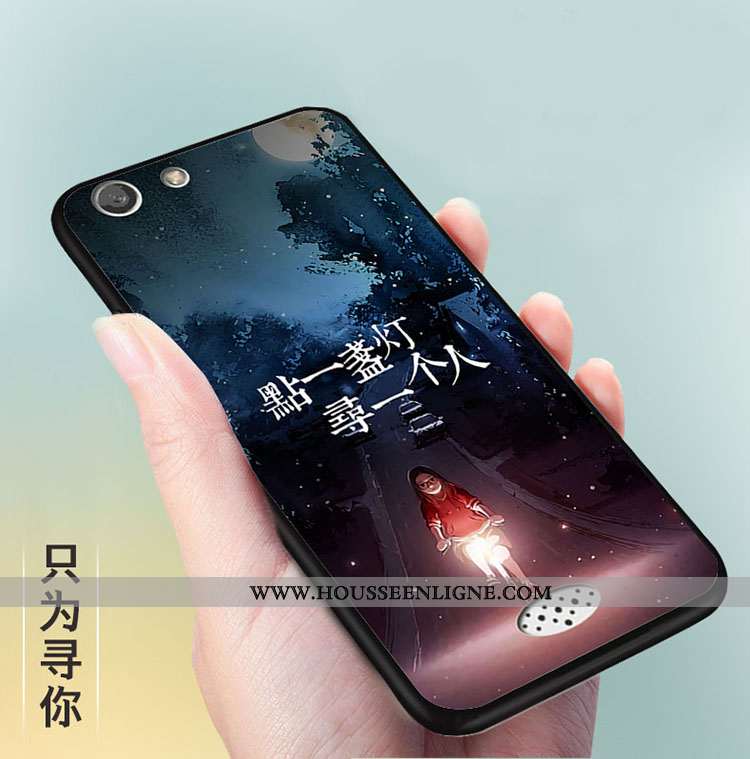 Housse Oppo A31 Charmant Fluide Doux Incassable Étui Coque Dessin Animé Bleu