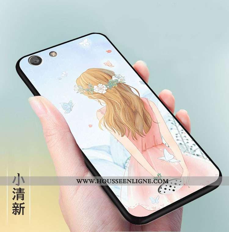 Housse Oppo A31 Charmant Fluide Doux Incassable Étui Coque Dessin Animé Bleu