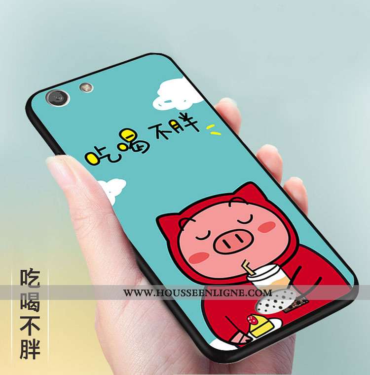 Housse Oppo A31 Charmant Fluide Doux Incassable Étui Coque Dessin Animé Bleu