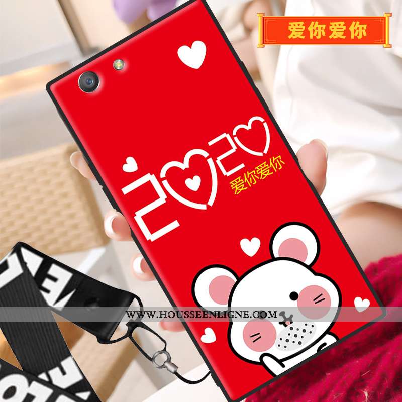 Housse Oppo A31 Fluide Doux Protection Incassable Dessin Animé Rouge Tempérer Nouveau
