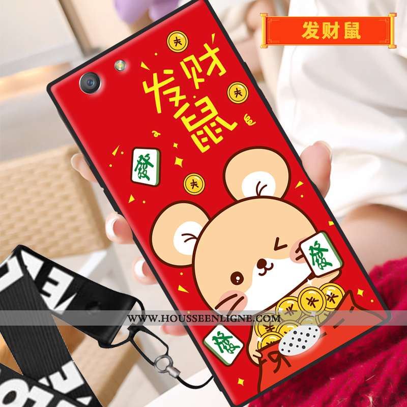 Housse Oppo A31 Fluide Doux Protection Incassable Dessin Animé Rouge Tempérer Nouveau