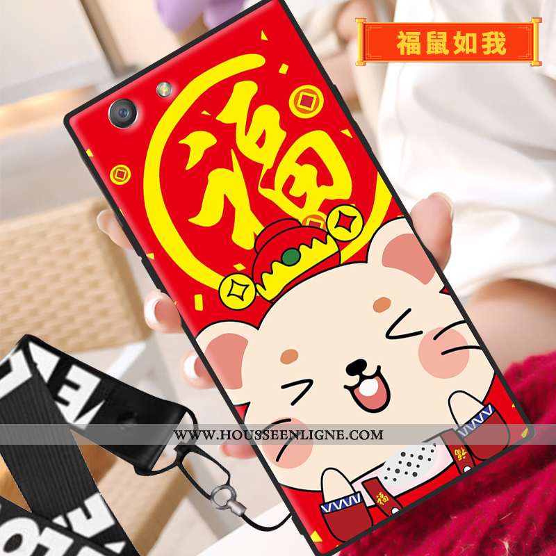 Housse Oppo A31 Fluide Doux Protection Incassable Dessin Animé Rouge Tempérer Nouveau