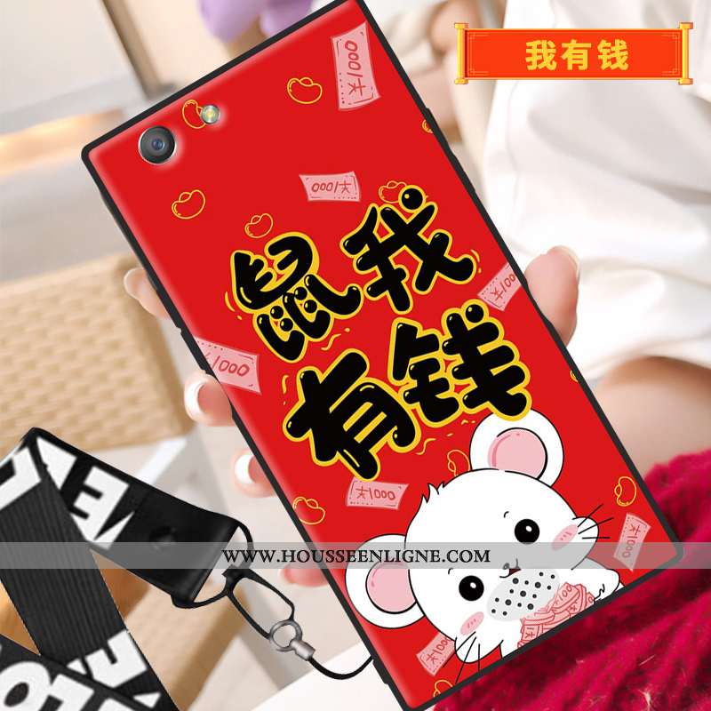 Housse Oppo A31 Fluide Doux Protection Incassable Dessin Animé Rouge Tempérer Nouveau