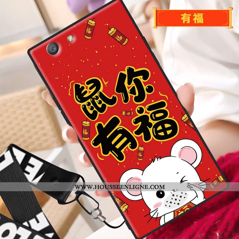Housse Oppo A31 Fluide Doux Protection Incassable Dessin Animé Rouge Tempérer Nouveau