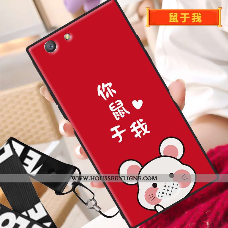 Housse Oppo A31 Fluide Doux Protection Incassable Dessin Animé Rouge Tempérer Nouveau