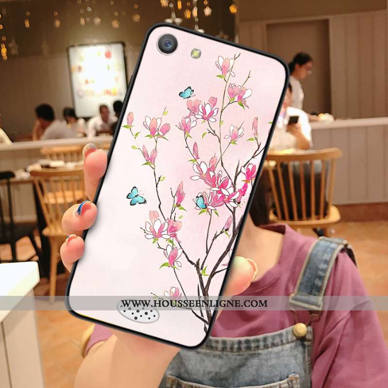 Housse Oppo A31 Silicone Protection Tendance Incassable Rose Téléphone Portable Coque