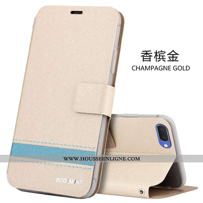 Housse Oppo A5 Fluide Doux Protection Tout Compris Téléphone Portable Étui Clamshell Coque Beige