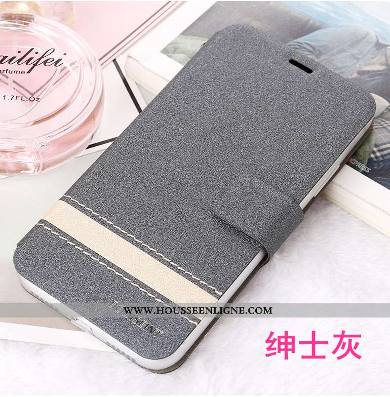 Housse Oppo A5 Fluide Doux Protection Tout Compris Téléphone Portable Étui Clamshell Coque Beige