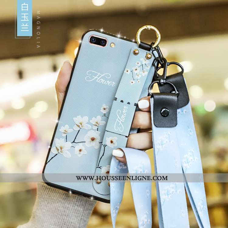 Housse Oppo A5 Mode Fluide Doux Étui Blanc Tout Compris Coque Téléphone Portable Blanche