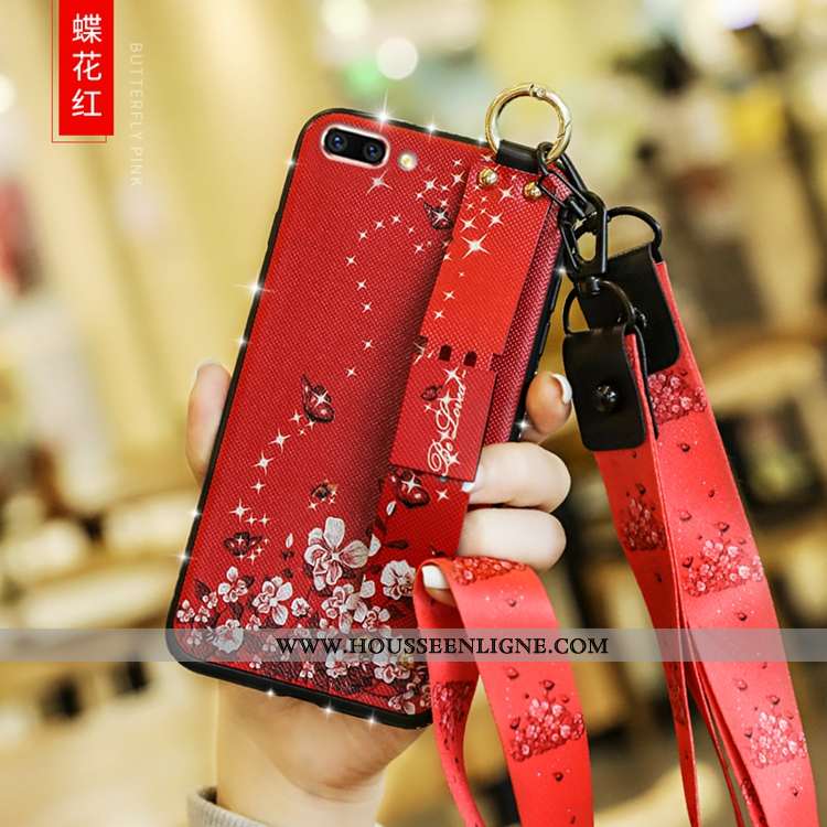 Housse Oppo A5 Mode Fluide Doux Étui Blanc Tout Compris Coque Téléphone Portable Blanche