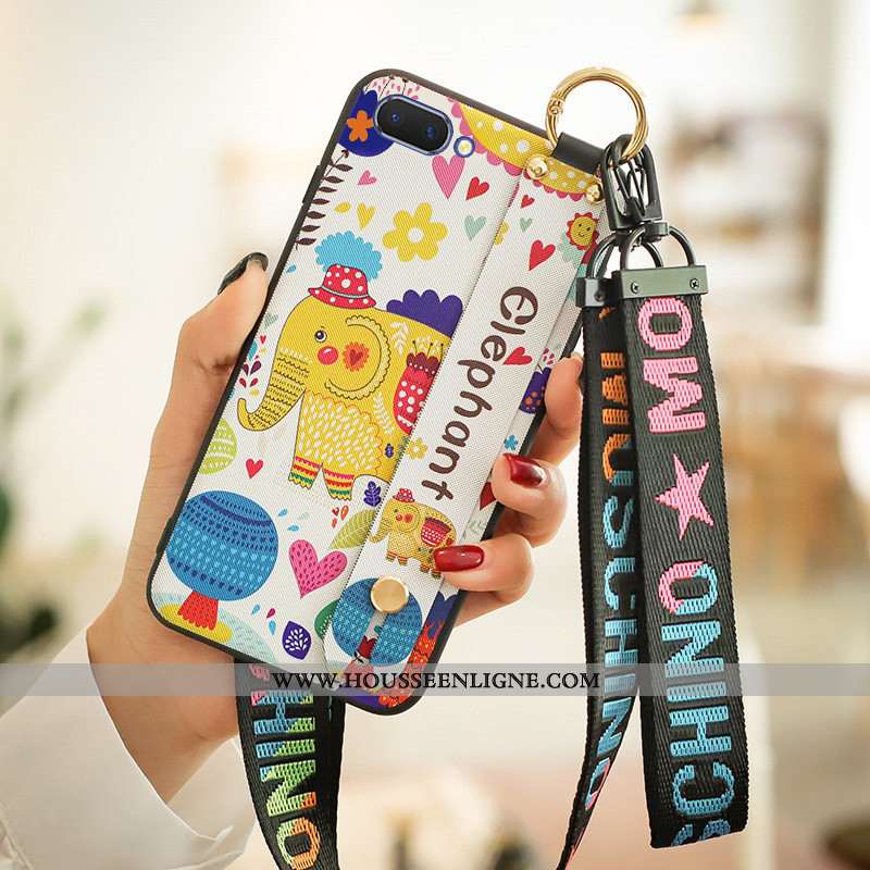 Housse Oppo A5 Ornements Suspendus Créatif Fluide Doux Tendance Étui Coque Téléphone Portable Beige