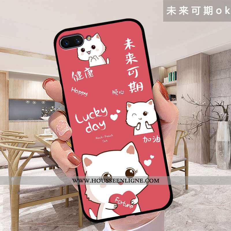 Housse Oppo A5 Protection Délavé En Daim Coque Incassable Fluide Doux Téléphone Portable Bleu