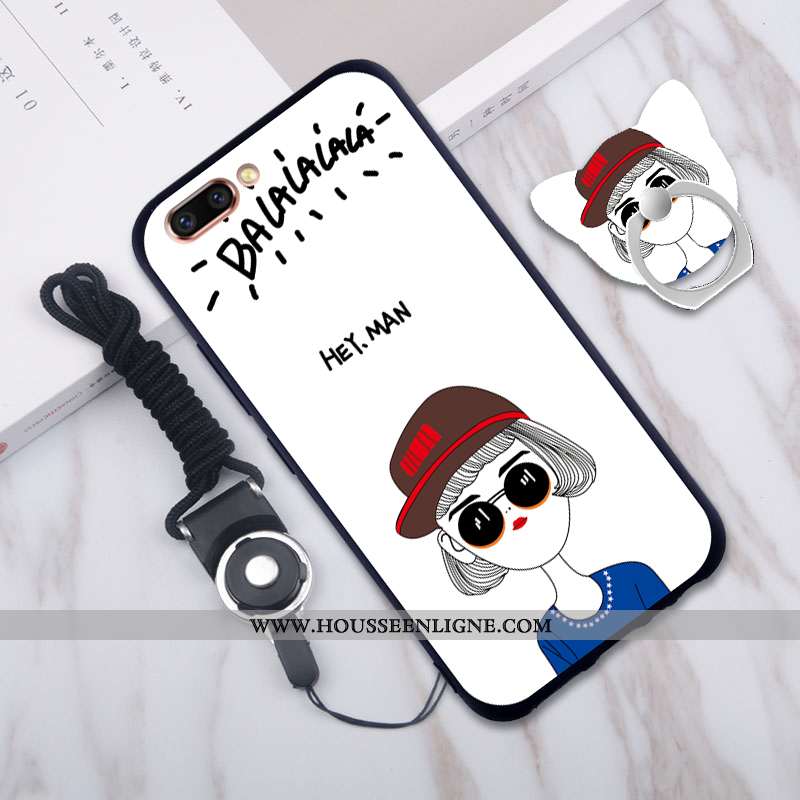 Housse Oppo A5 Silicone Charmant Net Rouge Europe Coque Bleu Étui