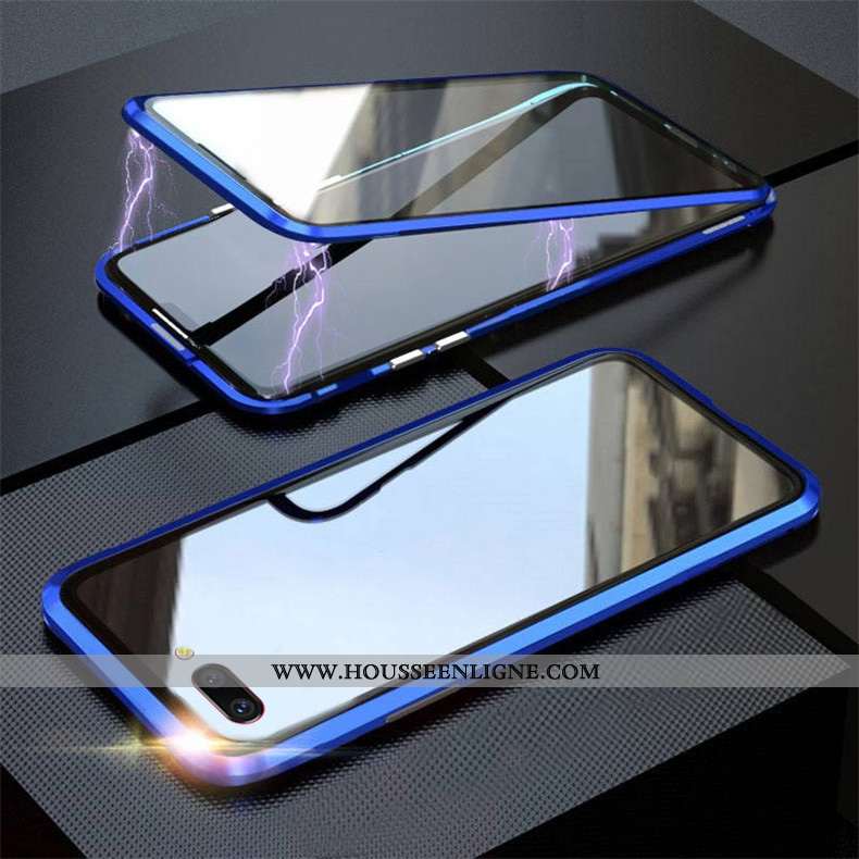 Housse Oppo A5 Tendance Mode Verre Incassable Rouge Tout Compris Magnétisme