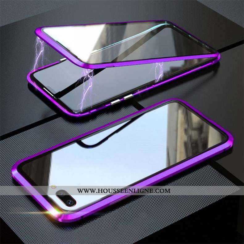 Housse Oppo A5 Tendance Mode Verre Incassable Rouge Tout Compris Magnétisme