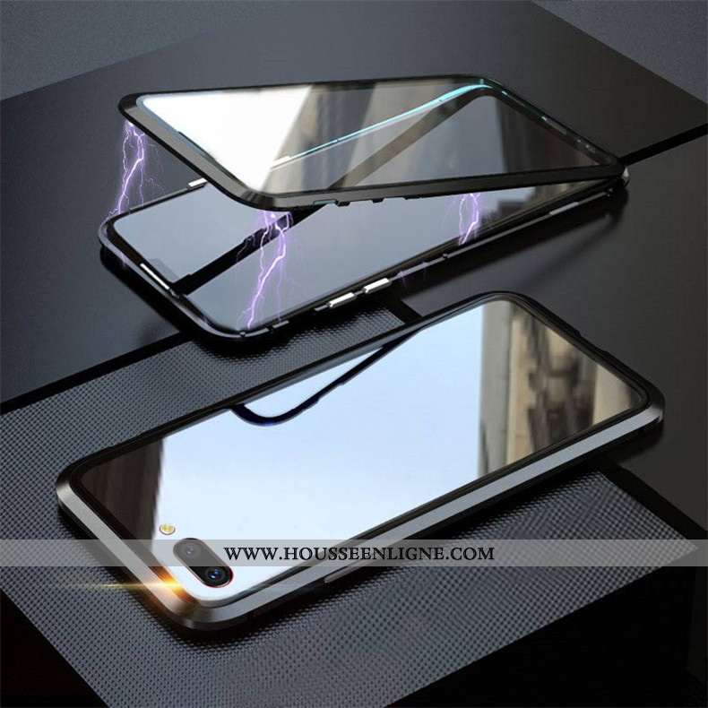 Housse Oppo A5 Tendance Mode Verre Incassable Rouge Tout Compris Magnétisme