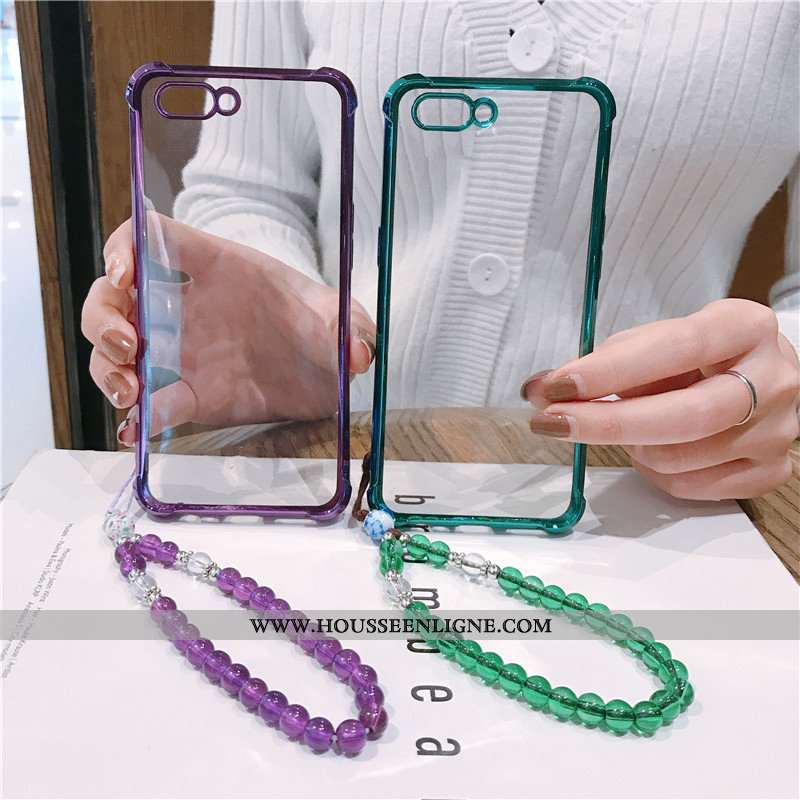 Housse Oppo A5 Tendance Personnalité Coque Placage Tout Compris Violet Créatif