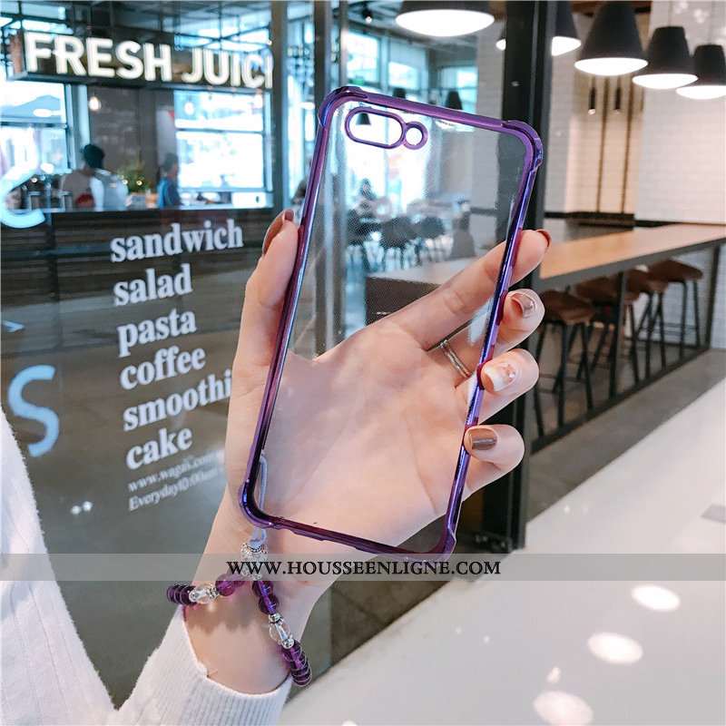 Housse Oppo A5 Tendance Personnalité Coque Placage Tout Compris Violet Créatif