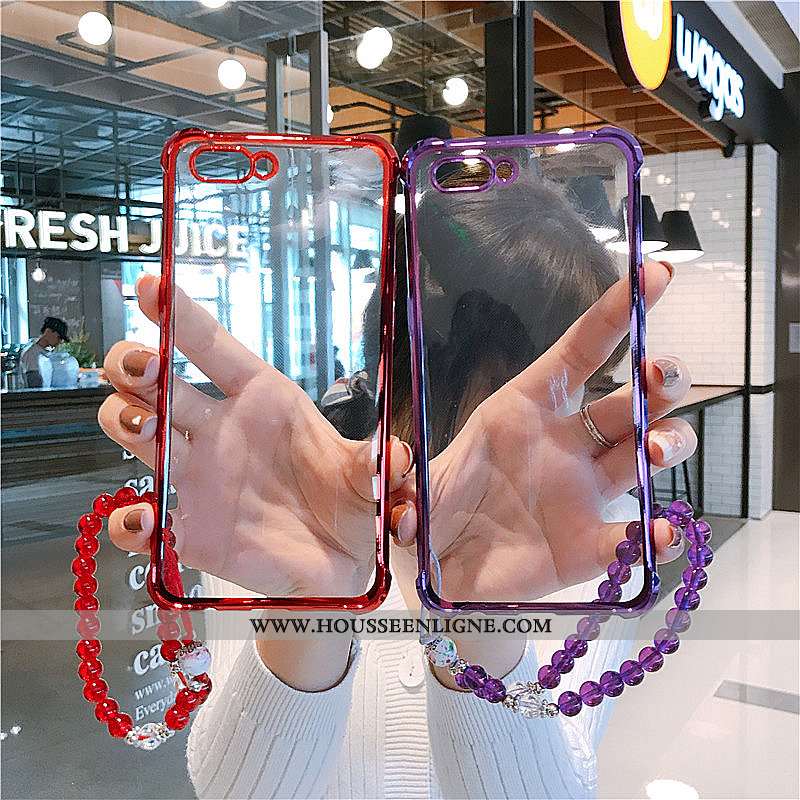 Housse Oppo A5 Tendance Personnalité Coque Placage Tout Compris Violet Créatif