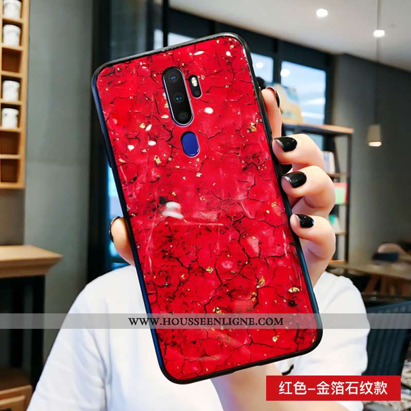 Housse Oppo A9 2020 Mode Protection Tendance Luxe Étui Silicone Personnalité Coloré