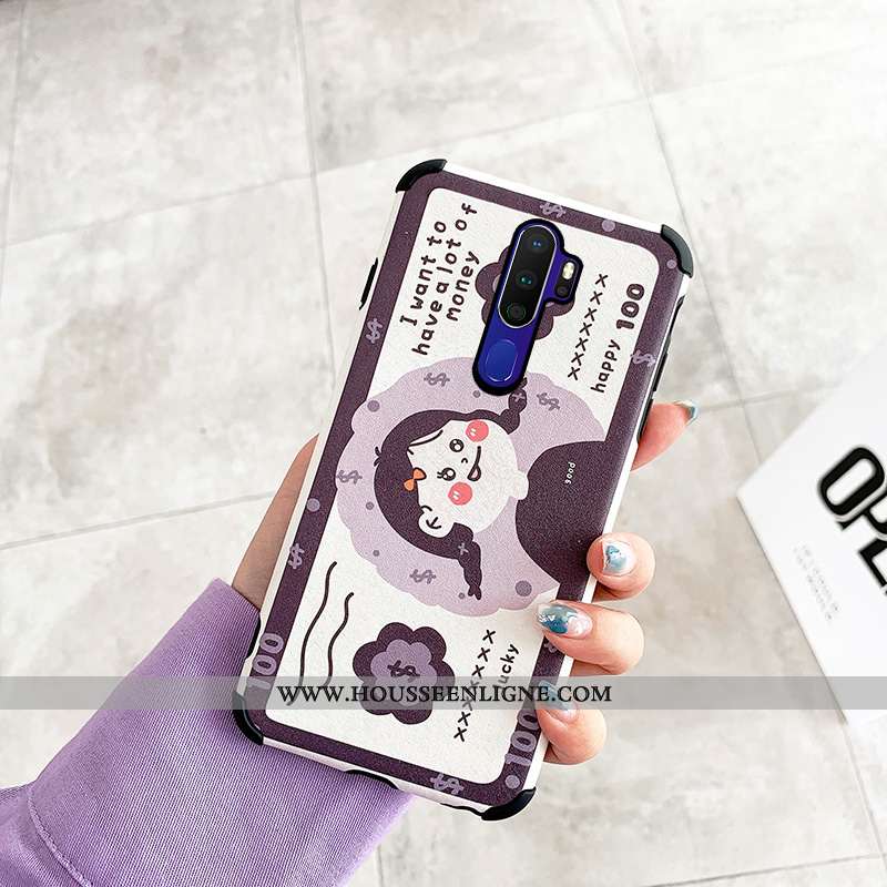 Housse Oppo A9 2020 Protection Personnalité Incassable Dessin Animé Art Téléphone Portable Coque Bei