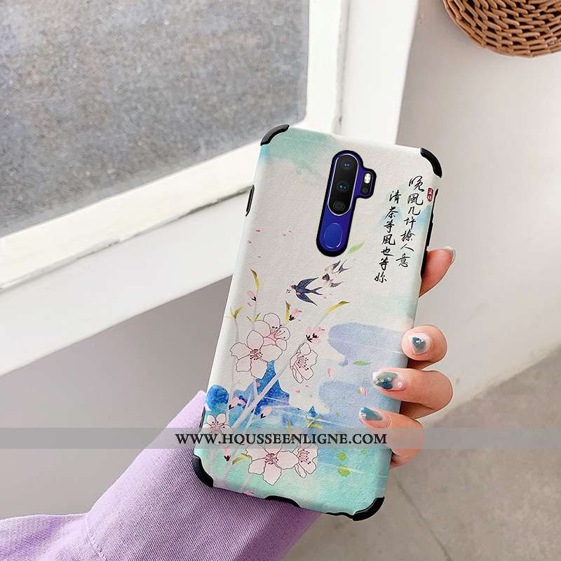 Housse Oppo A9 2020 Protection Personnalité Incassable Dessin Animé Art Téléphone Portable Coque Bei