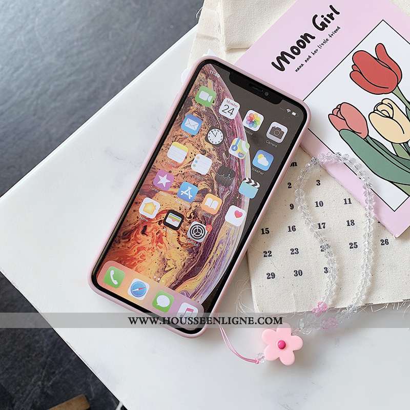 Housse Oppo A91 Légère Mode Ultra Net Rouge Rose Coque Nouveau