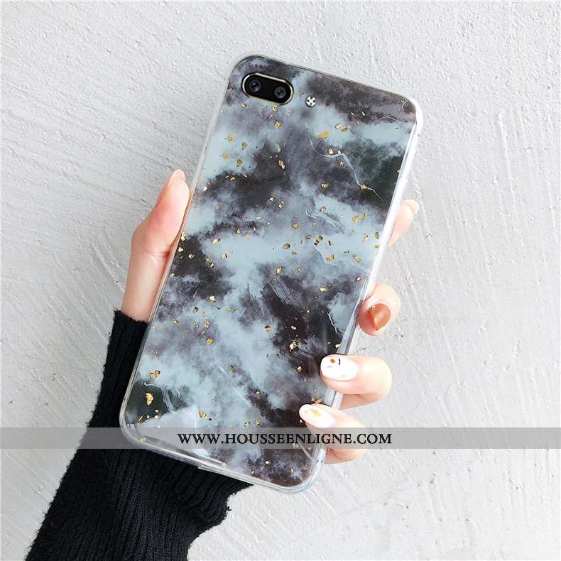 Housse Oppo Ax5 Mode Protection Étui Fluide Doux Incassable Téléphone Portable Coque Gris