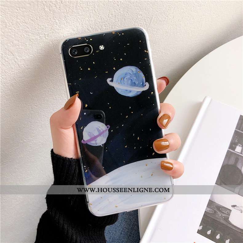 Housse Oppo Ax5 Mode Protection Étui Fluide Doux Incassable Téléphone Portable Coque Gris