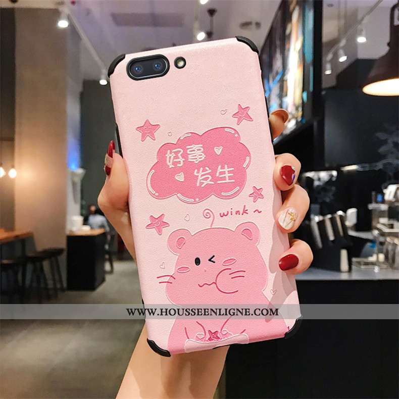 Housse Oppo Ax5 Tendance Modèle Fleurie Incassable Personnalité Soie Mulberry Coque Blanc Blanche
