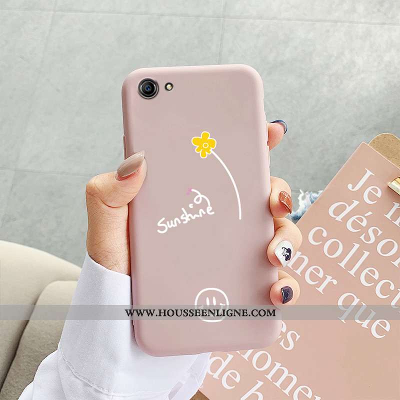 Housse Oppo Ax5 Ultra Légère Incassable Étui Bleu Délavé En Daim Simple