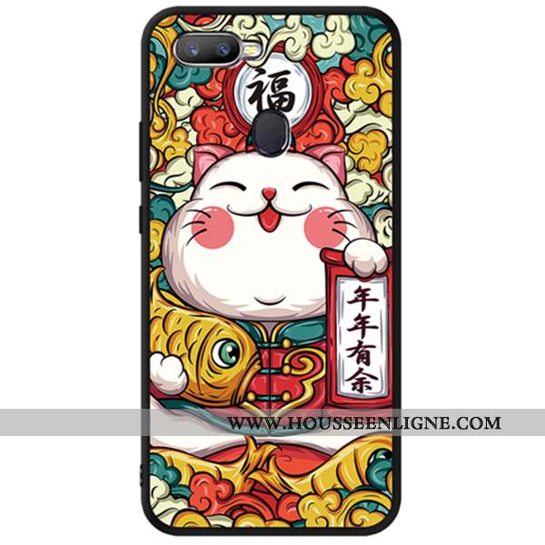 Housse Oppo Ax7 Créatif Dessin Animé Incassable Nouveau Protection Étui Mode Coloré