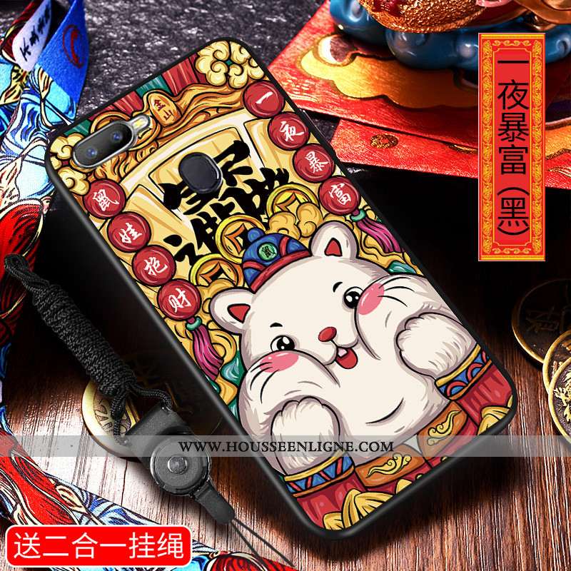 Housse Oppo Ax7 Créatif Dessin Animé Incassable Nouveau Protection Étui Mode Coloré