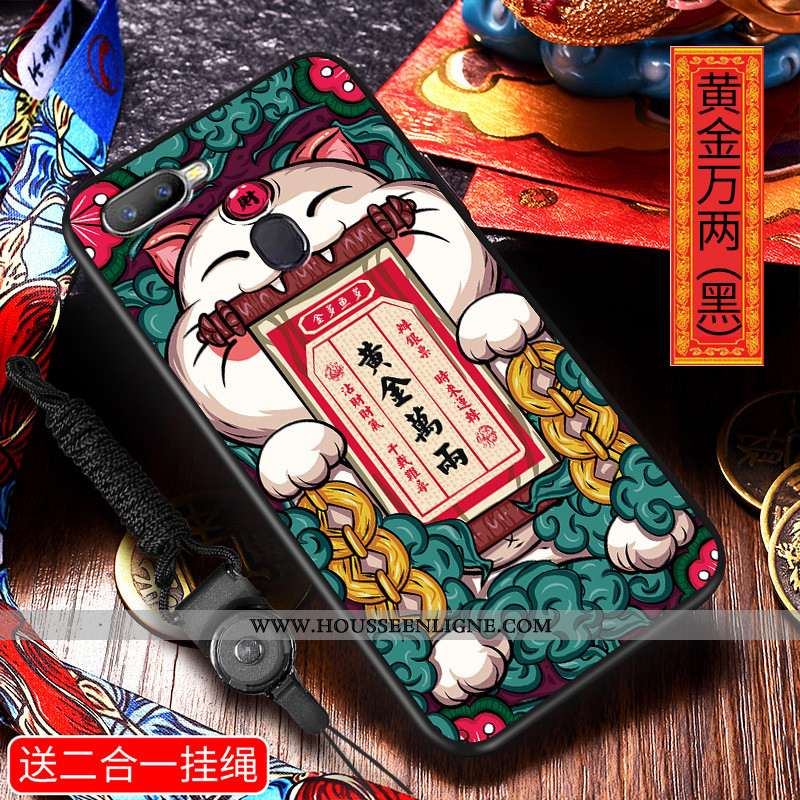 Housse Oppo Ax7 Créatif Dessin Animé Incassable Nouveau Protection Étui Mode Coloré