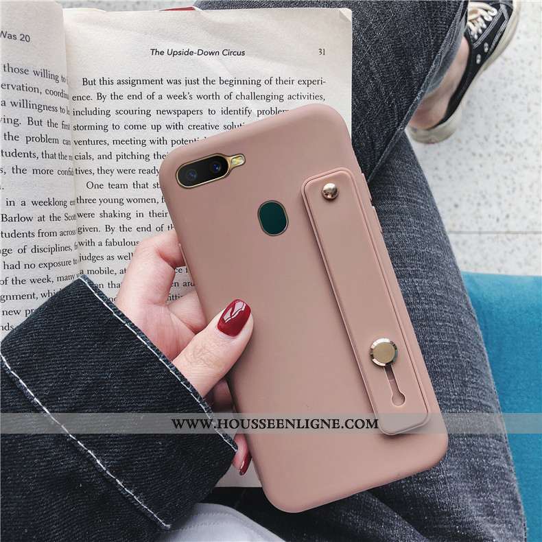 Housse Oppo Ax7 Fluide Doux Silicone Protection Téléphone Portable Chaud Support Coque Verte