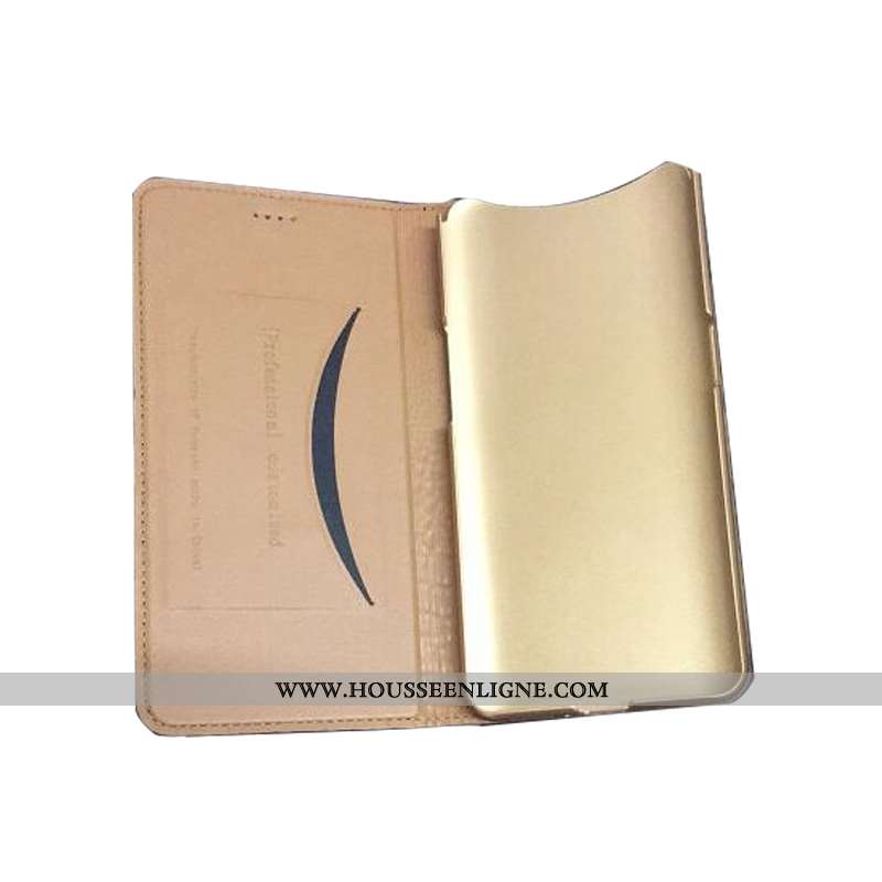 Housse Oppo Ax7 Protection Cuir Véritable Étui Marron Coque Téléphone Portable Cuir