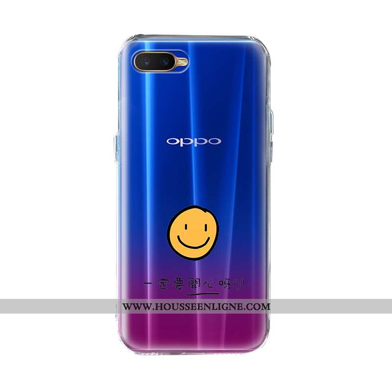 Housse Oppo Ax7 Silicone Mode Charmant Créatif Tout Compris Europe Coque Bleu