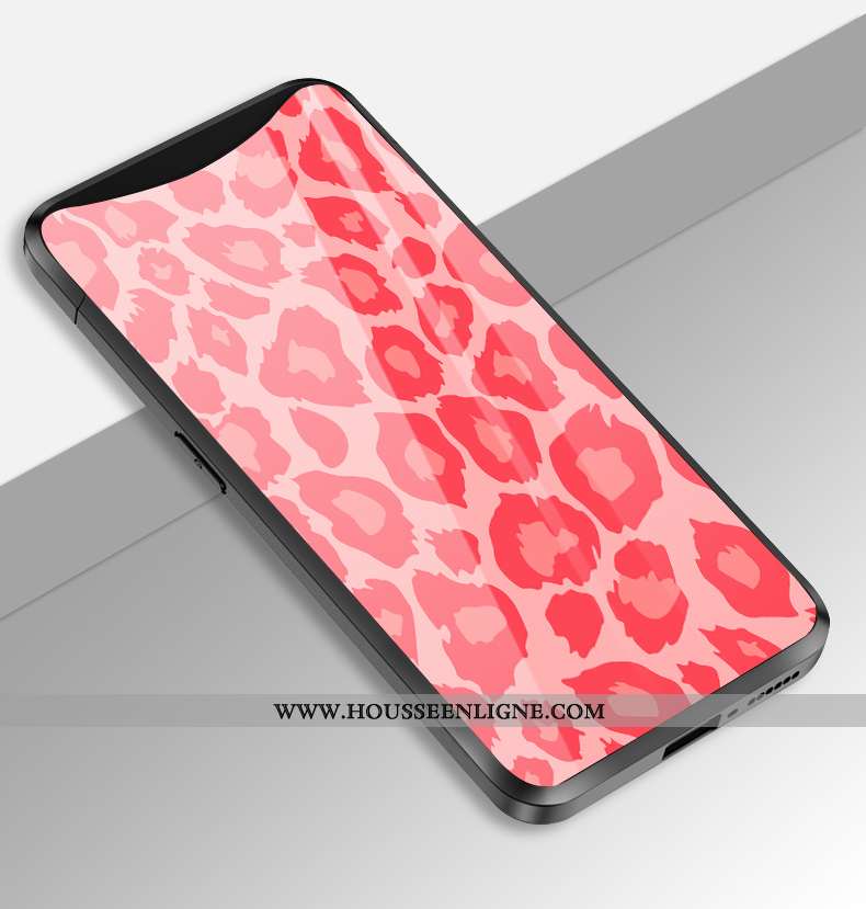 Housse Oppo Find X Créatif Tendance Net Rouge Coque Personnalité Modèle Fleurie Fluide Doux