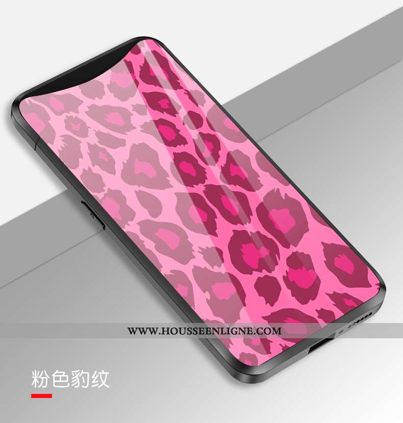 Housse Oppo Find X Créatif Tendance Net Rouge Coque Personnalité Modèle Fleurie Fluide Doux