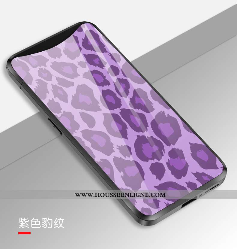 Housse Oppo Find X Créatif Tendance Net Rouge Coque Personnalité Modèle Fleurie Fluide Doux