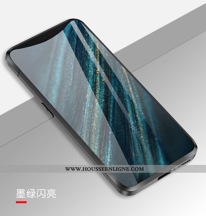 Housse Oppo Find X Protection Verre Personnalité Étui Soirée Téléphone Portable Dégradé De Couleur O