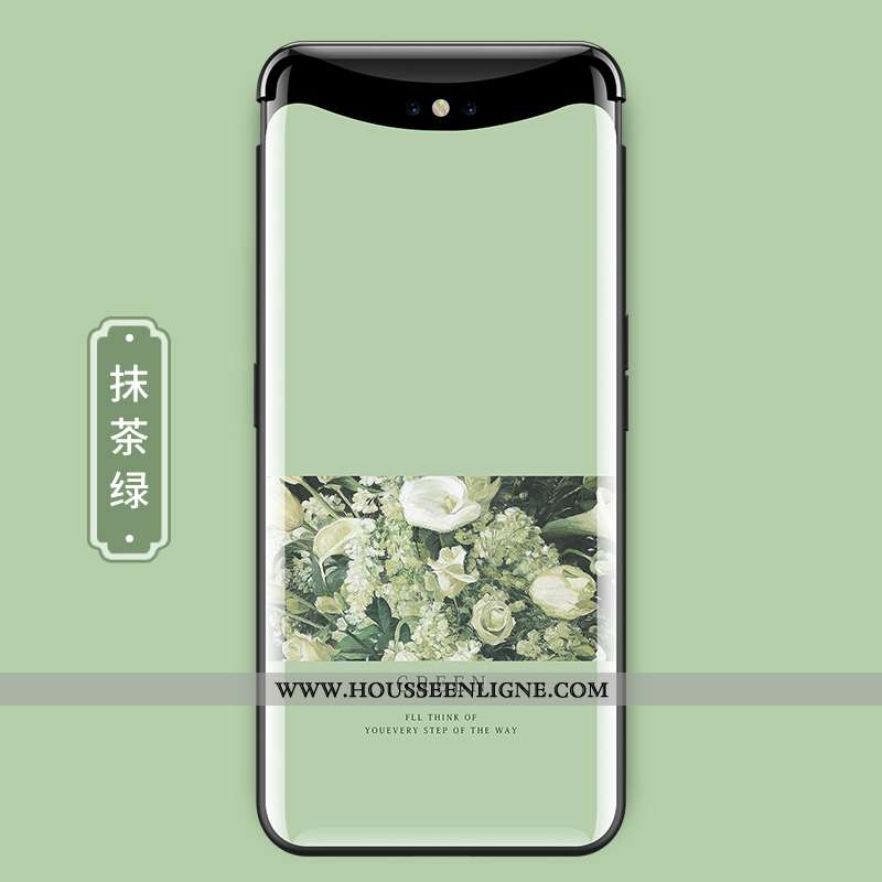 Housse Oppo Find X Verre Ultra Coque Protection Magnétisme Rose Légère